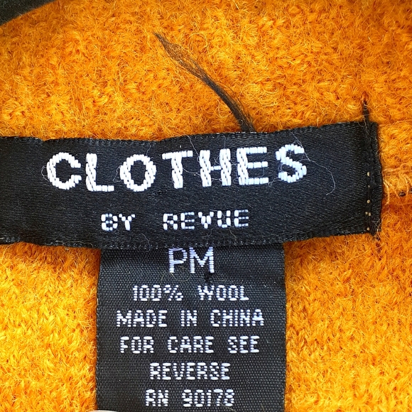 Clothes by Revue, Mustard color wool jacket - Picture 6 of 7